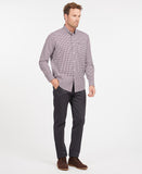 Barbour Padshaw Tailored Gingham Shirt - Rich Red