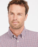 Barbour Padshaw Tailored Gingham Shirt - Rich Red