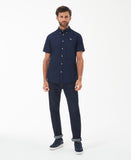 Barbour Oxtown S/S Tailored Shirt - Navy