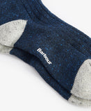 Barbour Houghton Socks - Navy/Grey