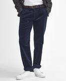Barbour Stretch Cord Tailored Trouser - Navy