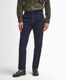 Barbour Sueded Sateen Tailored Trouser - Dark Navy
