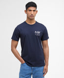 Barbour Script Graphic T-Shirt - Navy