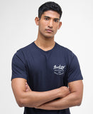Barbour Script Graphic T-Shirt - Navy