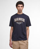 Barbour Fort Relaxed Graphic T-Shirt - Dark Navy