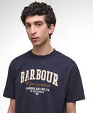 Barbour Fort Relaxed Graphic T-Shirt - Dark Navy