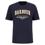 Barbour Fort Relaxed Graphic T-Shirt - Dark Navy