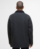Barbour Bedale Wool Jacket - Dark Grey Marl/Tartan