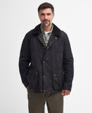 Barbour Halton Wax Jacket - Rustic Brown