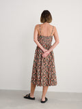 Seasalt Madern Dress - Table Flowers Dark Citron