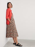 Seasalt Madern Dress - Table Flowers Dark Citron