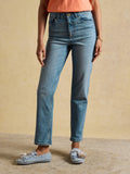 Joules Straight Jeans - Mid Blue