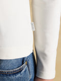 Joules Heidi Frill Neck Top - Cream
