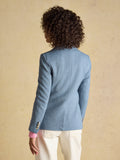 Joules Albury Tweed Blazer - Blue