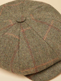 Joules Harrogate Bakerboy - Khaki Tweed