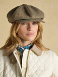 Joules Harrogate Bakerboy - Khaki Tweed