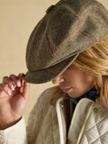 Joules Harrogate Bakerboy - Khaki Tweed