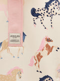 Joules Burnham Funnel Neck Sweatshirt - Cream Horse