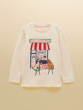 Joules Ava Barkery Top - Cream