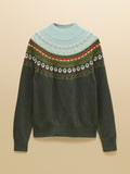 Joules Landscape Fairisle - Green