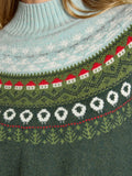 Joules Landscape Fairisle - Green