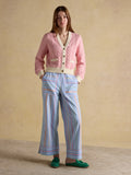 Joules V-Neck Cardigan - Pink