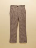 Joules Ada Trousers - Brown Dogtooth