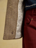Joules Saddlebury - Brown Herringbone
