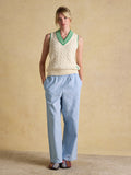 Joules Hallie Trousers - Blue Stripe