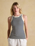 Joules Sophia Vest - Navy Creme