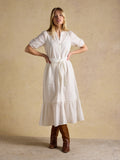 Joules Susanna Dress - Chalk