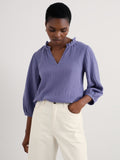 Seasalt Portrait Top - Bilberry