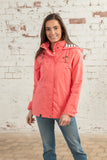 Lighthouse Ladies Beachcomber Coat - Coral