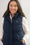 Lighthouse Savannah Ladies Long Gilet - Navy