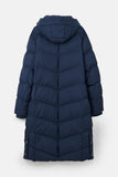 Lighthouse Savannah Ladies Long Coat - Navy