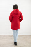 Lighthouse Scarlet Ladies Coat - Red