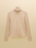 Joules Warm Handle Rib Roll Neck - Oat Marl