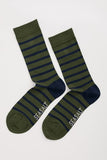 Seasalt Men's Sailor Socks - Breton Hosta Maritime