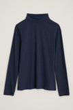 Seasalt Landing Roll Neck Top - Maritime