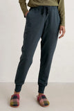 Seasalt Night Air Organic Cotton Cuffed Joggers - Maritime*