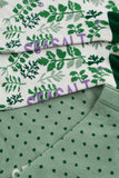 Seasalt Bamboo Arty Trainer Socks Pack of 2 - Harebell Mix