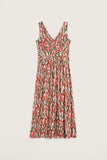 Seasalt Polmanter Dress - Red Hot Poker Chalk