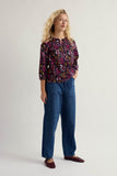 Seasalt Watercolour Sketch Top - Inky Botanical Maritime