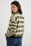 Seasalt Pinwell Cardigan - Bright Shape Light Olive Mix