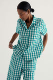 Seasalt Nesting Bird Pyjamas - Foredeck Deep Dive Chalk