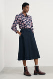 Seasalt Ysella Top - Monoprint Floral Maritime