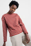 Seasalt Beach Boat Top - Breton Red Sail Chalk