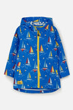 Lighthouse Ethan Boys Coat - Blue Boat