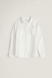 Seasalt Hazel Branch Shirt - Chalk