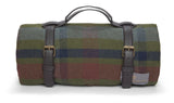 Hicks & Brown Outdoor Blanket Green Check